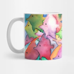 Colorful Angel Fish Mug